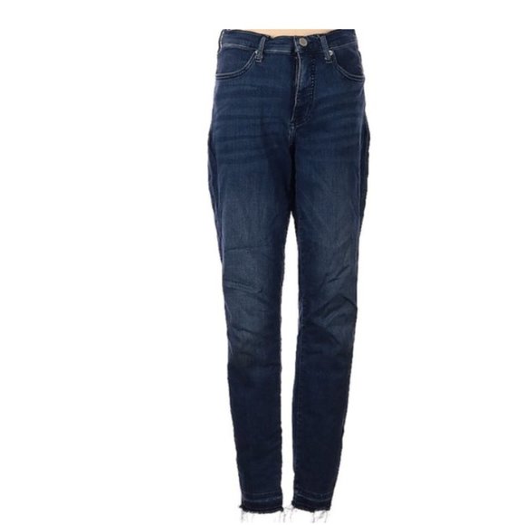 Banana Republic Denim - BANANA REPUBLIC women's HIGH RISE blue jean denim pants size 27 legging bottom